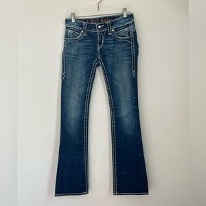 Rock Revival Blue Boot Cut Jeans Amy boot